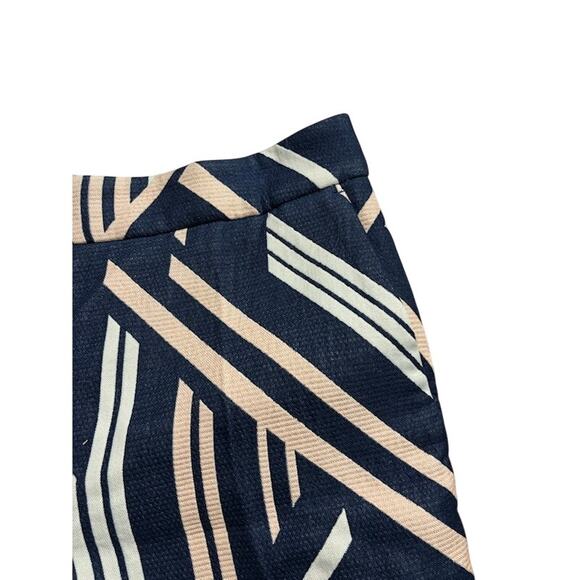 Mulberry Company Design Pants Trousers Graphic Print Made in Italy Women's sz 4 - Picture 4 of 9